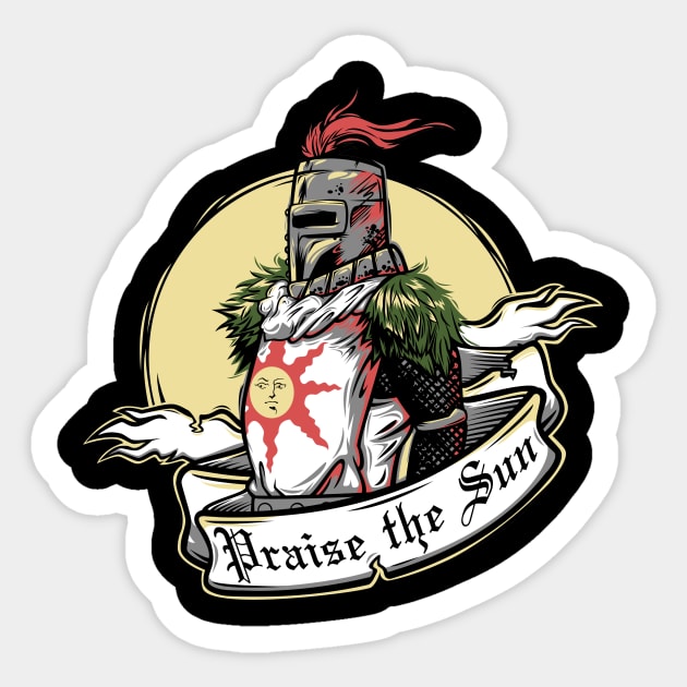 Praise the Sun Sticker by AutoSave